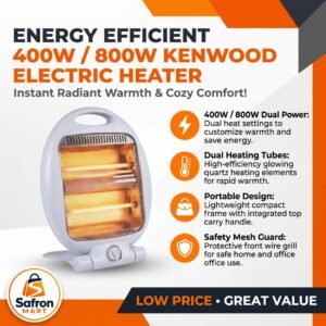 Kenwood 400/800 watt electric heater