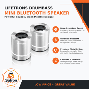 Lifetrons DrumBass Bluetooth speaker